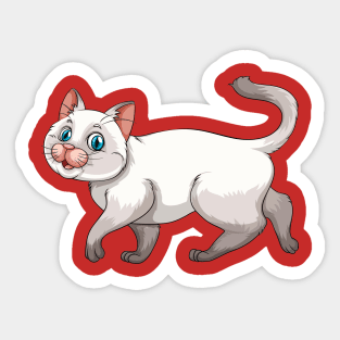 CUTE CAT Sticker